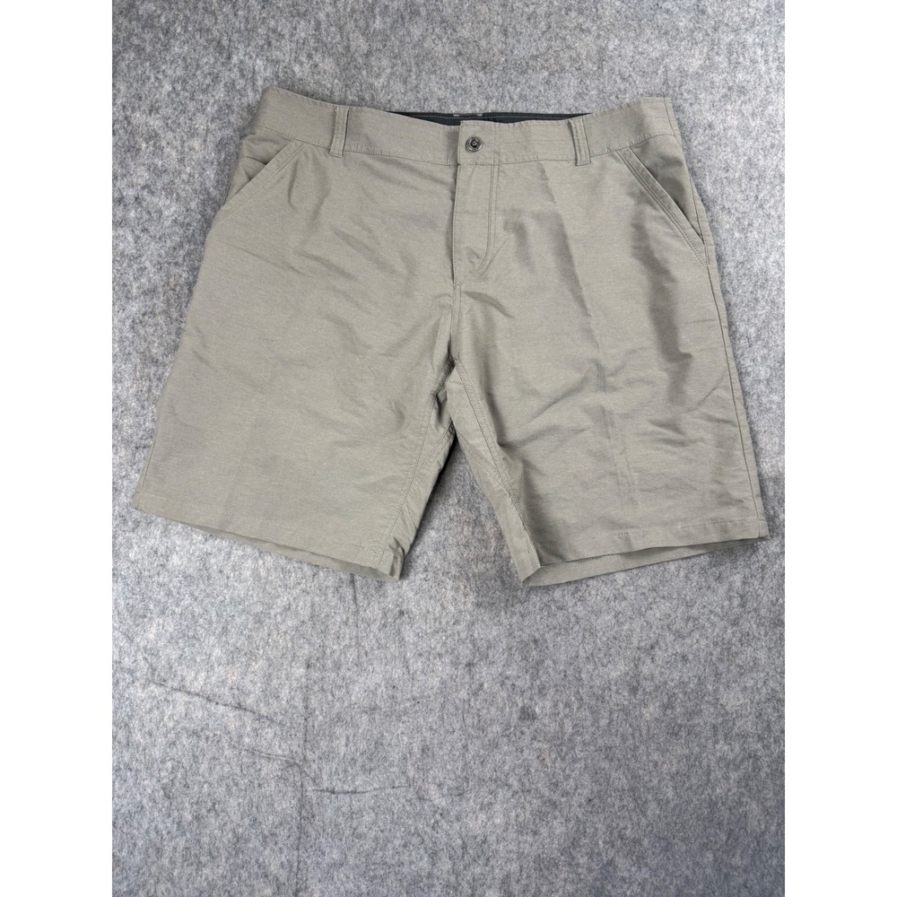 KUHL Shorts Mens 40 Gray Nylon Blend Hiking Outdoor Casual Classic Utility Cargo